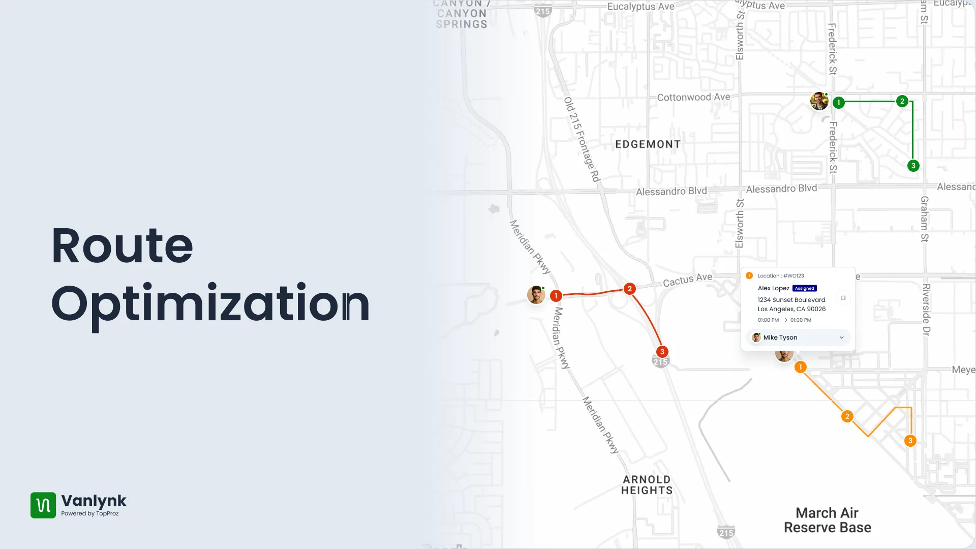 Vanlynk | Route Optimization